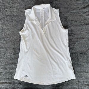 Adidas women’s sleeveless golf polo